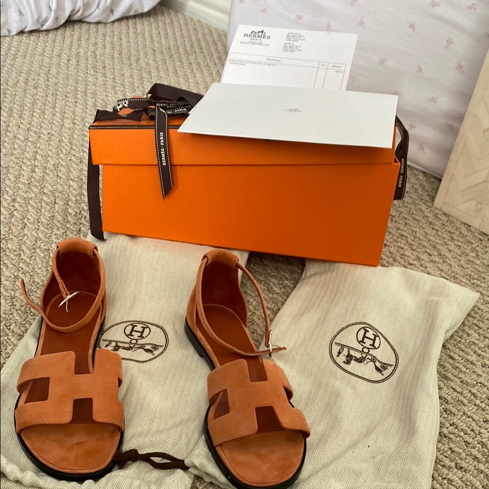 Hermes Santorini Sandals